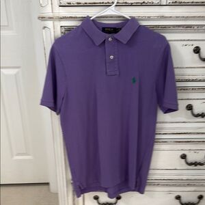 Polo by Ralph Lauren Purple Classic Polo Shirt size medium- good used condition